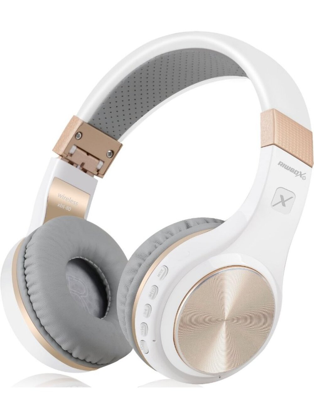 Folding Wireless Bluetooth Headphones with Microphone & Volume Control - Over